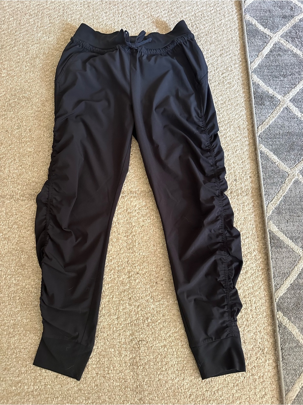 Athleta Black Jogger Bottoms